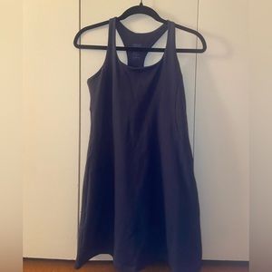 Navy Blue Racerback Exercise Dress